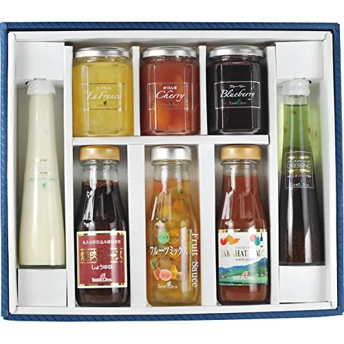 6.おしゃれかつ実用的!ジャムやドレッシングなどの「バラエティセット」