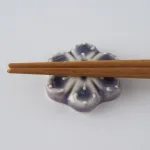 佐藤美季（陶芸作家） 箸置き（青紫）