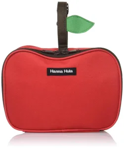 Hanna Hula／ハンナフラ おむつポーチ（マルチポーチ）アップルレッド