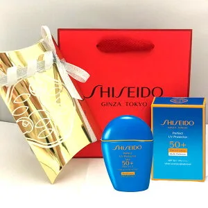SHISEIDO／資生堂 パーフェクト UVプロテクター 50mL ギフト包装