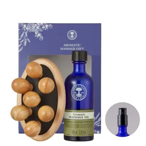NEAL'S YARD REMEDIES／ニールズヤード レメディーズ アロマティックマッサージギフト（ディスペンサー付・ギフト箱入り）