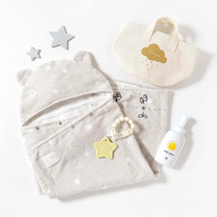 10mois 帆布BAGギフト バスポンチョ(MammaBaby)