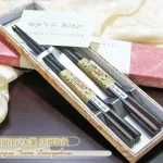 江戸木箸 八角春慶塗