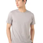 こだわりコットン素材が魅力の「クルーネック半袖Tシャツ」