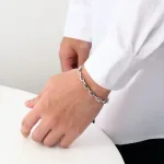 GLUCK Anchor Chain Bracelet