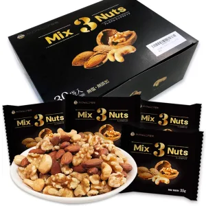 Daily Nuts & Fruits／デイリーナッツアンドフルーツ 小分け3種 ミックスナッツ 1.05kg (35gx30袋) 産地直輸入