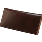 コードバン 馬革 長財布[通しマチ] 革財布 メンズ[名入れ刻印]