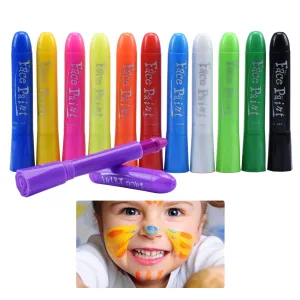 keello フェイスペイント クレヨン（12色セット）