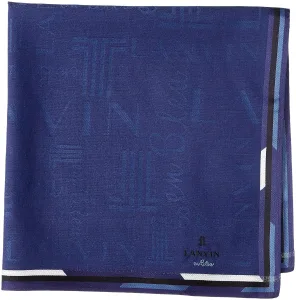 LANVIN en Bleu／ランバンオンブルー  メンズ 先染めハンカチーフボーダー 形態安定加工
