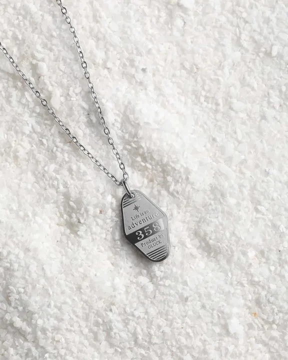 GLUCK Motel Key Necklace(シルバー)