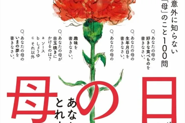 贈り物はお母さんとのコニュニケーション!?今年も開催『母の日テスト』とは