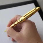 蒔絵ボールペン 金沢箔「千羽鶴」