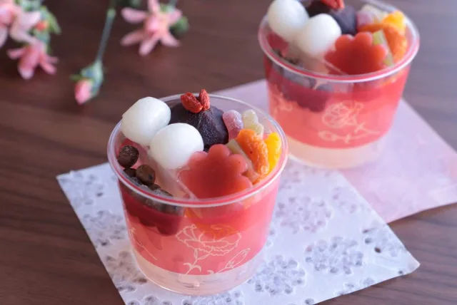 和菓子好きのお母さんへ「母の日あんみつ」をプレゼントしよう!