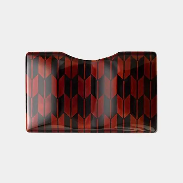 匠市（土直漆器） うるしの名刺入れ VYAC CARD CASE 矢絣