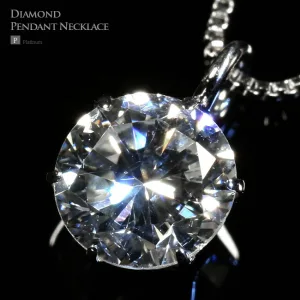 GINZA ENJUE／銀座エンジュ ダイヤモンド一粒ペンダントネックレス
