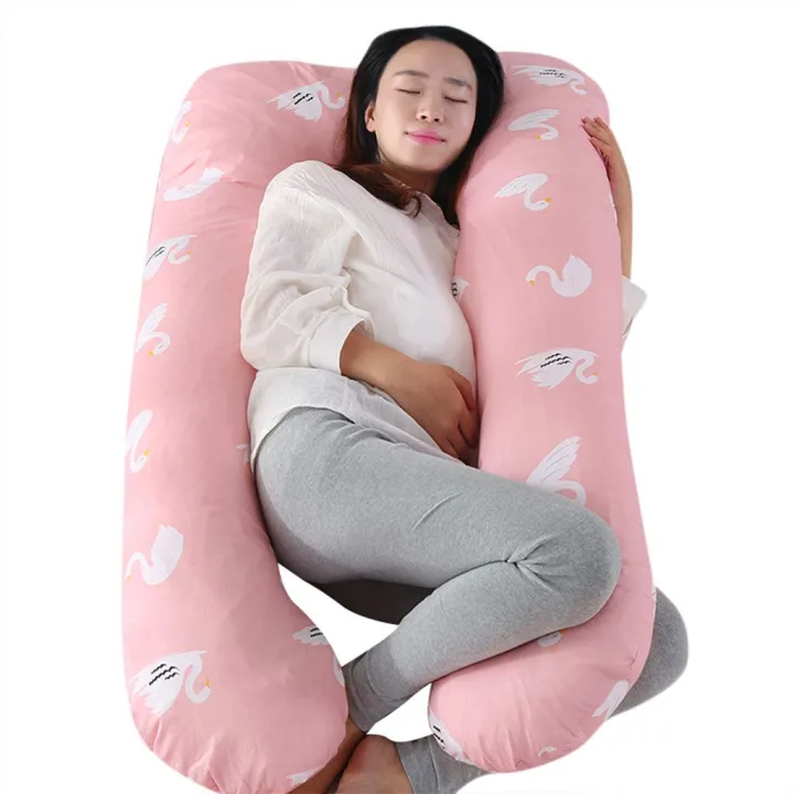 ぐっすり眠れるU字型マタニティ枕