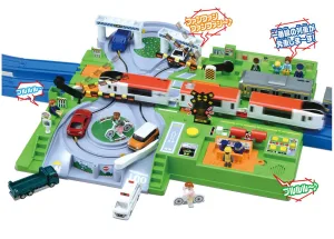 TAKARA TOMY／タカラトミー プラレール トミカと遊ぼう！DX踏切ステーション