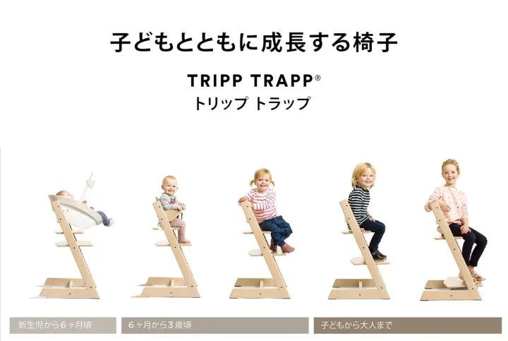 世界で愛される安全性の高いイス