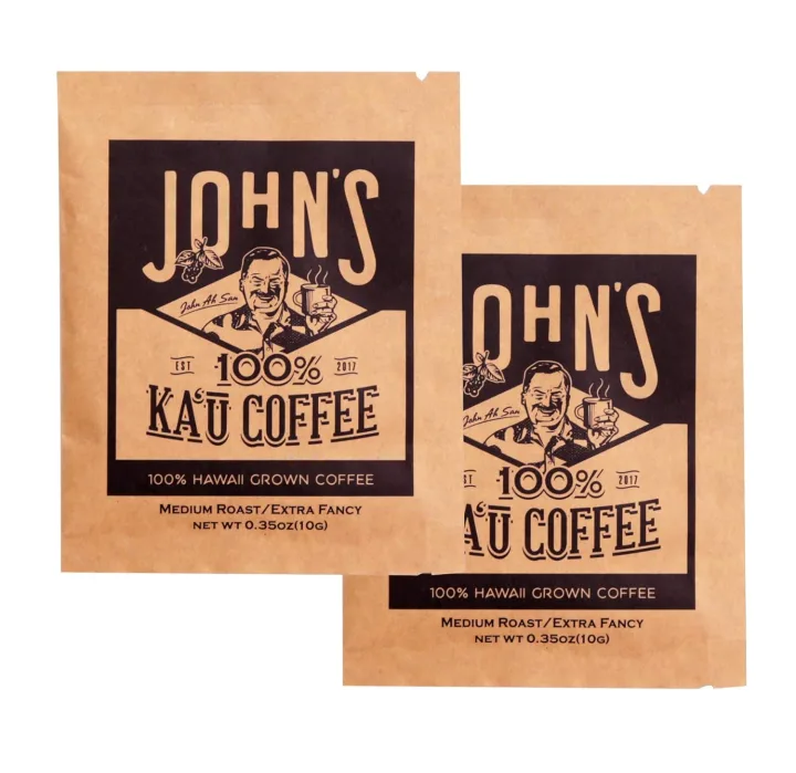 パッケージもクールなハワイ産コーヒー「John's Ka'u coffee/カウコーヒー」