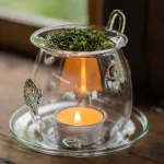 茶香炉 耐熱ガラス製