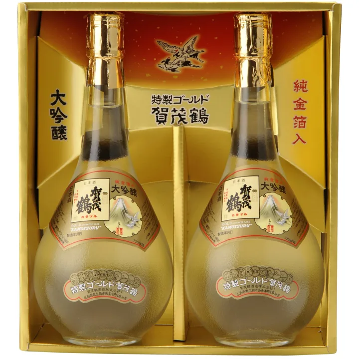 香りのいい特製ゴールド賀茂鶴
