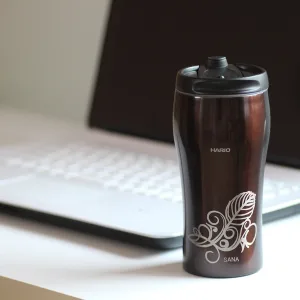 名入れ 父の日 ステンレスタンブラー ふた付き HARIO V60
