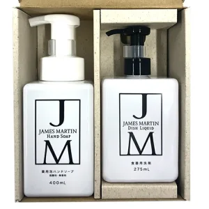 JAMES MARTIN／ジェームズ マーティン 薬用ハンドソープ ディッシュリキッド セット