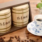 人気店のコーヒーがおしゃれな木の樽入りに