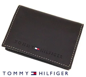 TOMMY HILFIGER／トミーヒルフィガー レザー 名刺入れ カードケース