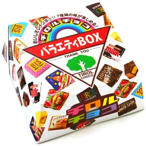 チロルチョコ株式会社 白箱 チロル バラエティBOX (27粒入)