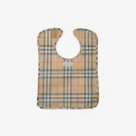 Burberry／バーバリー チェック コーティングコットン ビブ