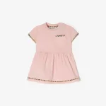 Burberry／バーバリー チェックトリム コットンドレス ウィズ ブルマー