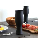 スコールビールグラス340ml フロストブラック