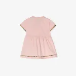 Burberry／バーバリー チェックトリム コットンドレス ウィズ ブルマー