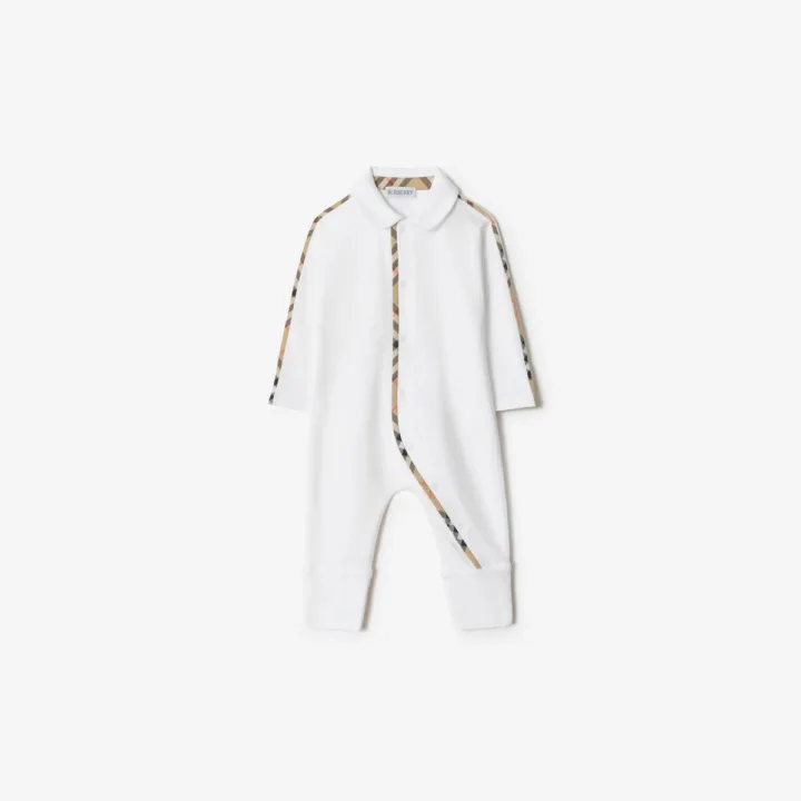 Burberry／バーバリー ストレッチコットン スリーピース ベイビー ギフトセット