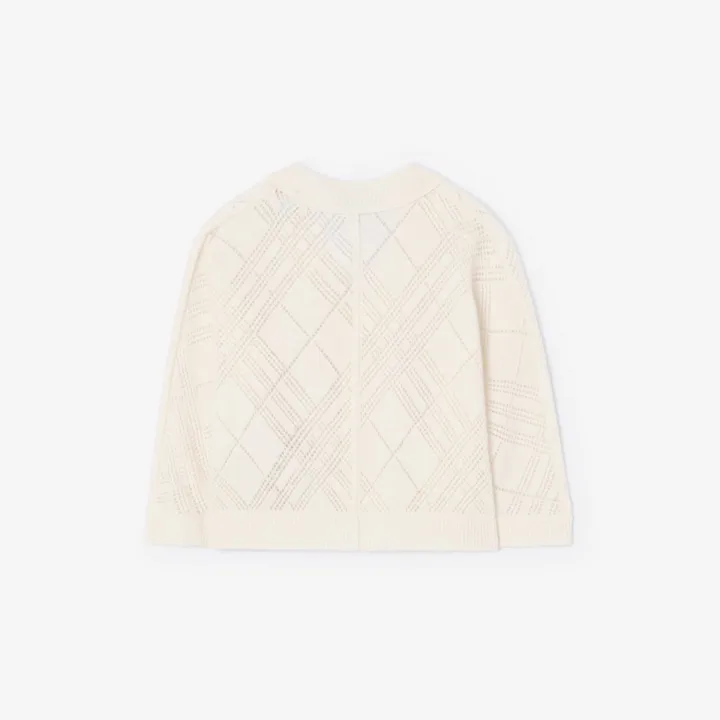 Burberry／バーバリー チェック カシミアツーピースセット