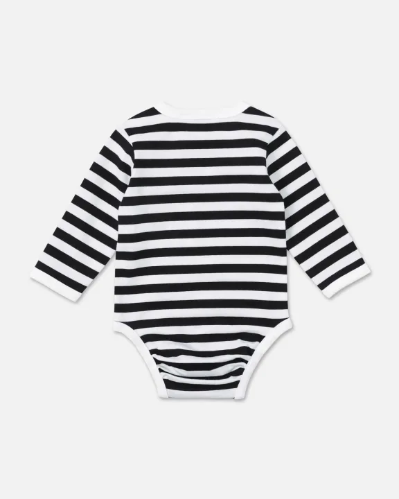 Marimekko/マリメッコ Vinde Tasaraita Unikko ロンパース