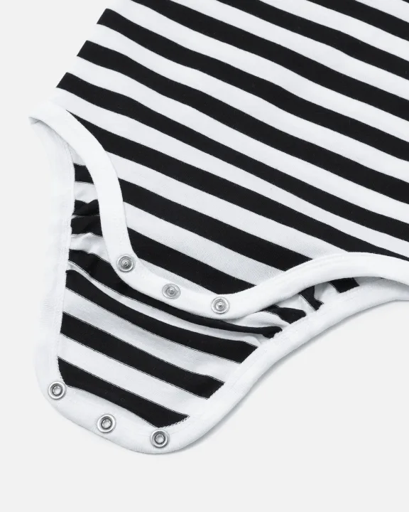 Marimekko/マリメッコ Vinde Tasaraita Unikko ロンパース