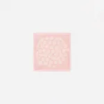 ブーケ柄がかわいいミニタオル