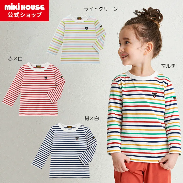 くま刺繍BくんのワンポイントがCUTE