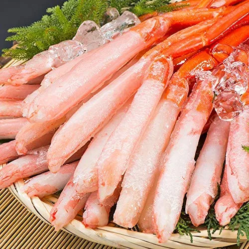 カニ刺し用のカニ身は鮮度抜群のとろける美味しさ
