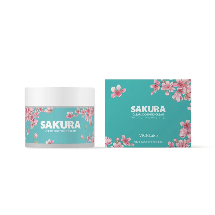 VICELaBo（ビセラボ） SAKURA クリア スージングクリーム
