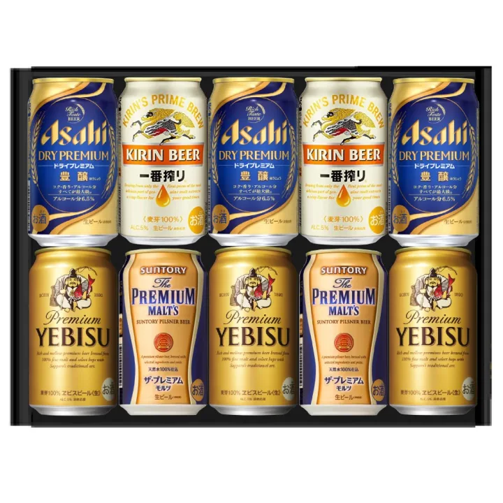 人気の高い国産銘柄4種を飲み比べ