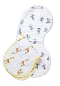 Aden+Anais／エイデンアンドアネイ よだれかけ兼バープクロス 2枚セット