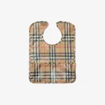 Burberry／バーバリー チェック コーティングコットン ビブ