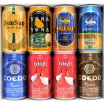 大人気プレミアムビールのプチ贅沢な 飲み比べギフト８本セット