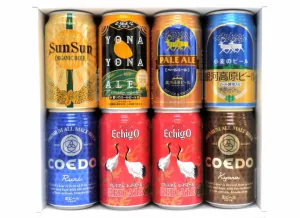 大人気プレミアムビールのプチ贅沢な 飲み比べギフト８本セット