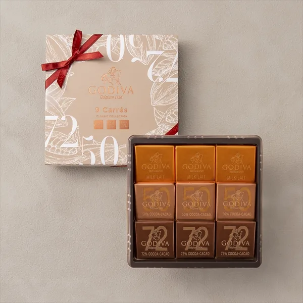 GODIVA カレ アソートメント(9枚入)