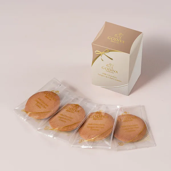 GODIVA ミルクチョコレート ラングドシャクッキー(4枚入)