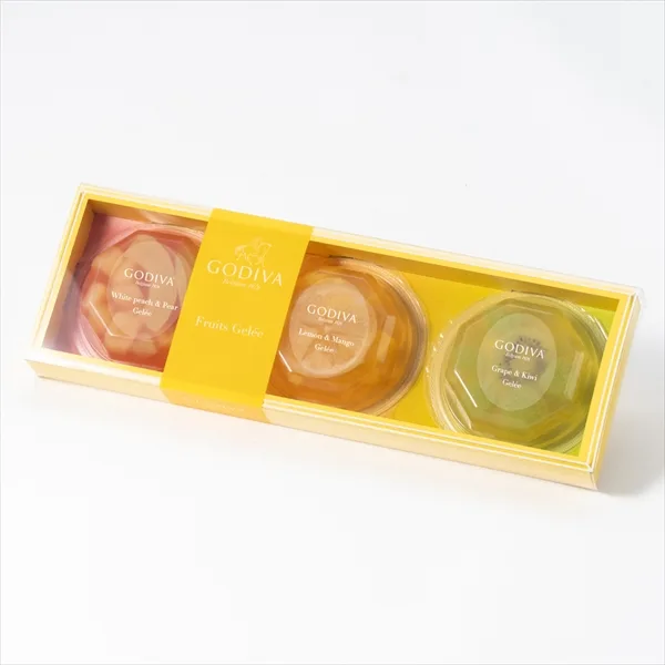 GODIVA フルーツジュレ(3個入)